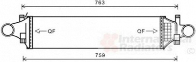 VAN WEZEL 30004659 -  Интеркулер